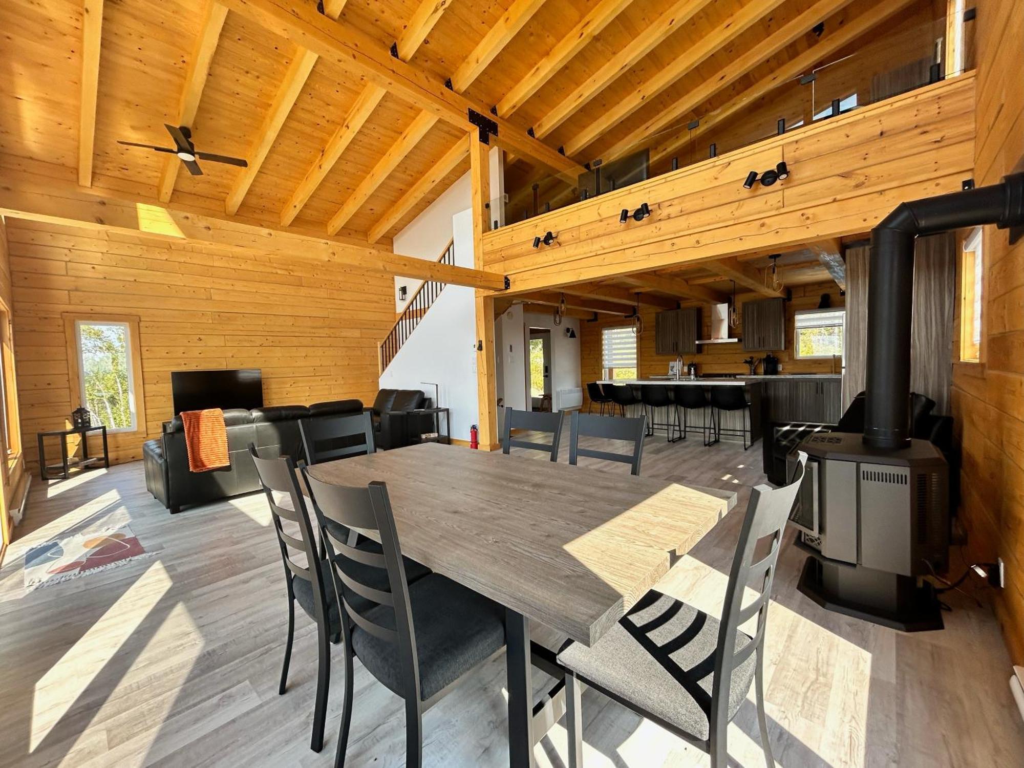 Chalets Domaine Otis Saint-Felix-d'Otis Exterior photo